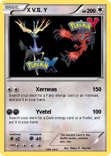 Pokemon X V.S. Y