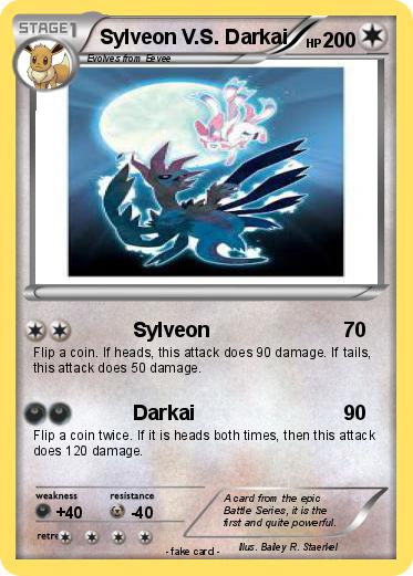 Pokemon Sylveon V.S. Darkai