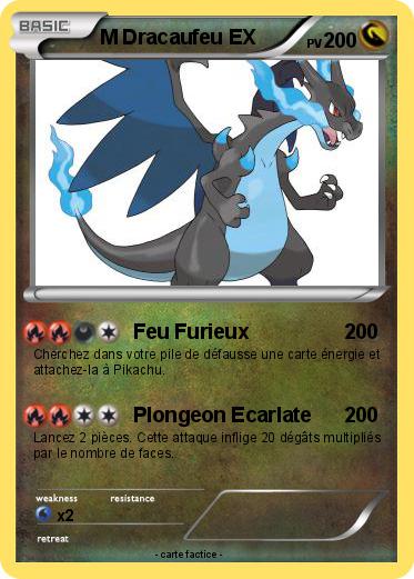 Pokemon M Dracaufeu EX