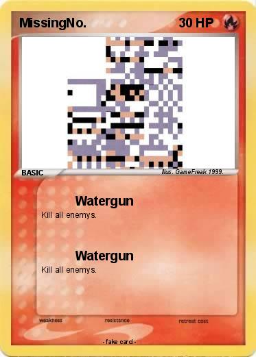 Pokemon MissingNo.