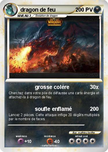 Pokemon dragon de feu