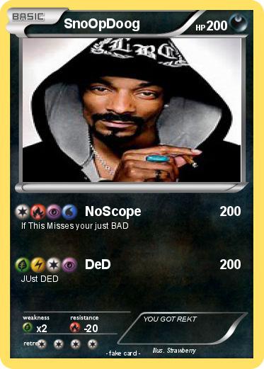 Pokemon SnoOpDoog