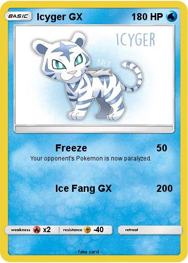 Pokemon Icyger GX
