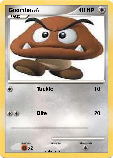 Pokemon Goomba