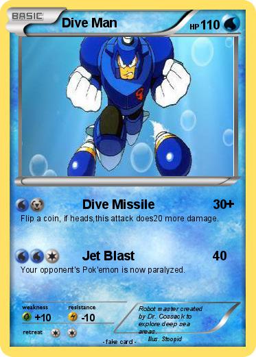 Pokemon Dive Man
