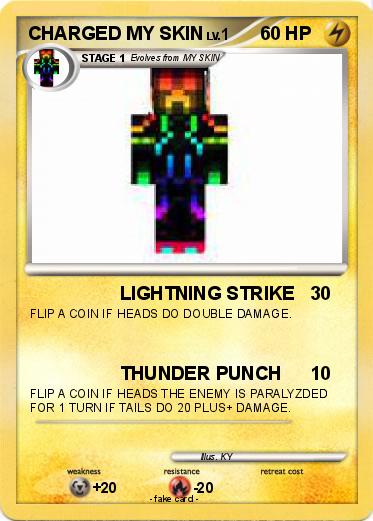 Pokemon CHARGED MY SKIN