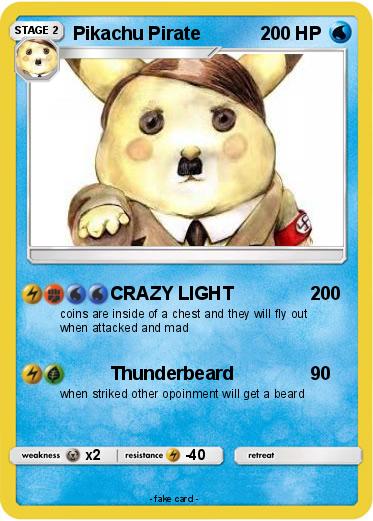 Pokemon Pikachu Pirate