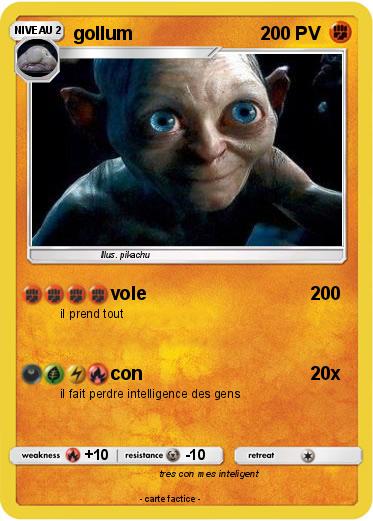 Pokemon gollum