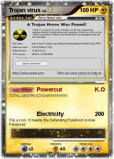 Pokemon Trojan virus