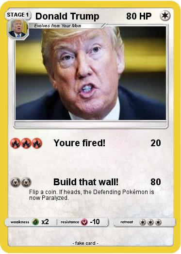 Pokemon Donald Trump
