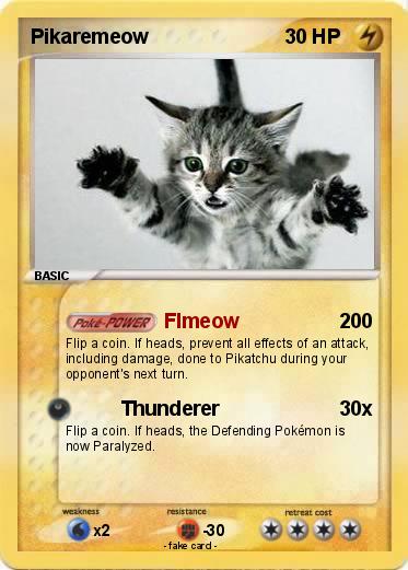 Pokemon Pikaremeow