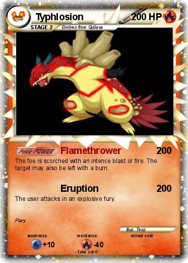 Pokemon Typhlosion