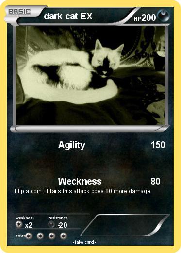 Pokemon dark cat EX