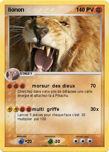 Pokemon lionon