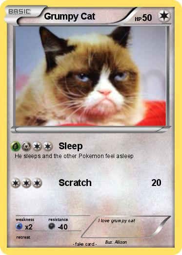 Pokemon Grumpy Cat