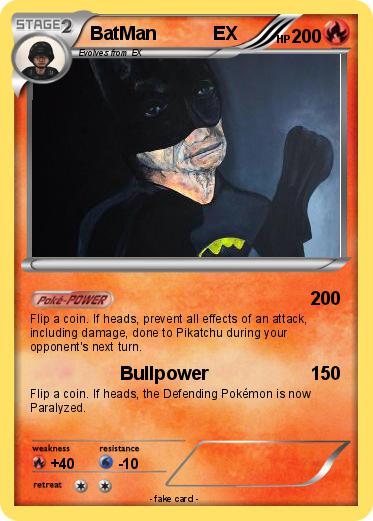 Pokemon BatMan           EX