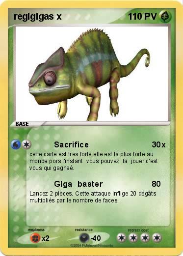 Pokemon regigigas x