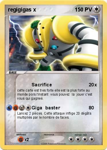 Pokemon regigigas x