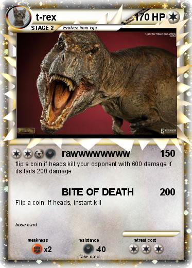 Pokemon t-rex