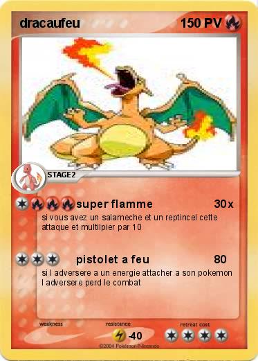 Pokemon dracaufeu