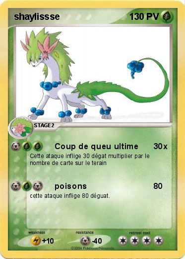Pokemon shaylissse