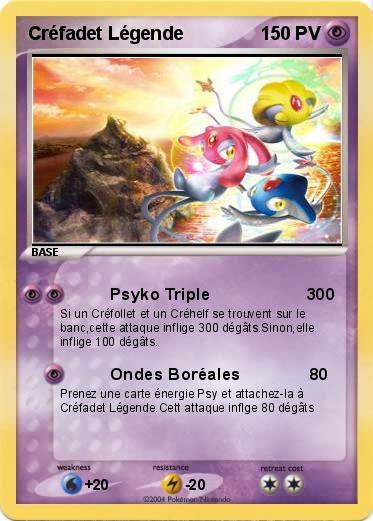 Pokemon Créfadet Légende