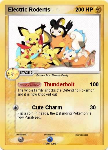 Pokemon Electric Rodents