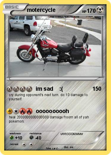Pokemon motercycle