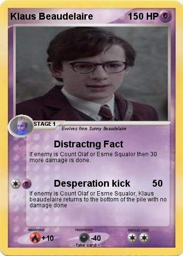 Pokemon Klaus Beaudelaire