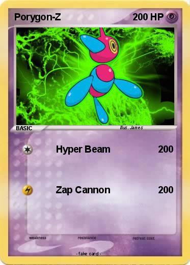 Pokemon Porygon-Z