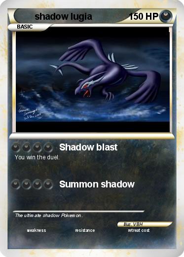 Pokemon shadow lugia