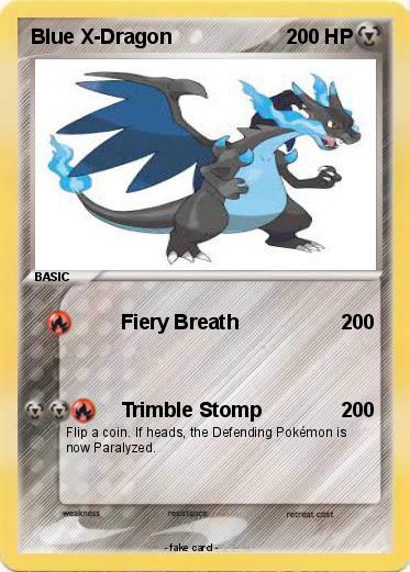 Pokemon Blue X-Dragon