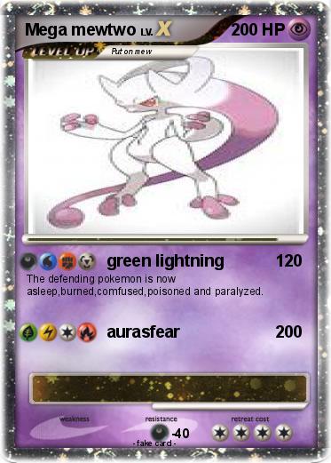 Pokemon Mega mewtwo