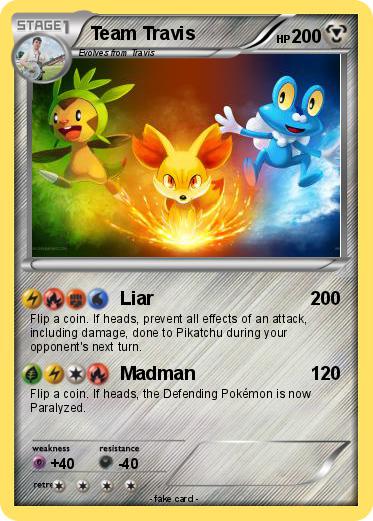 Pokemon Team Travis
