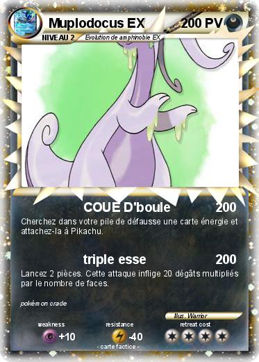 Pokemon Muplodocus EX