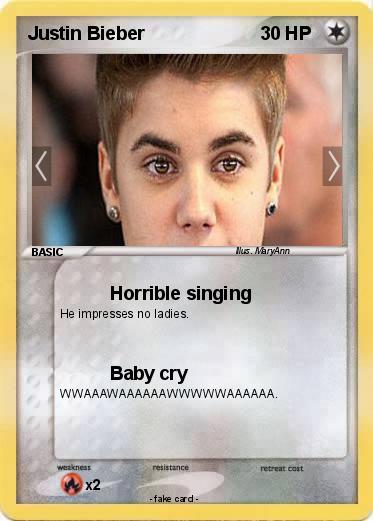 Pokemon Justin Bieber
