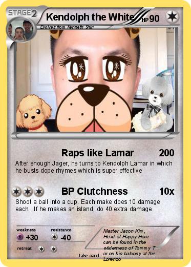 Pokemon Kendolph the White