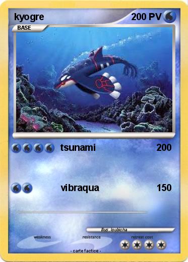 Pokemon kyogre