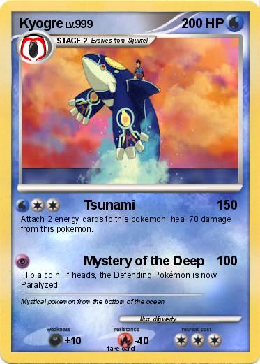 Pokemon Kyogre