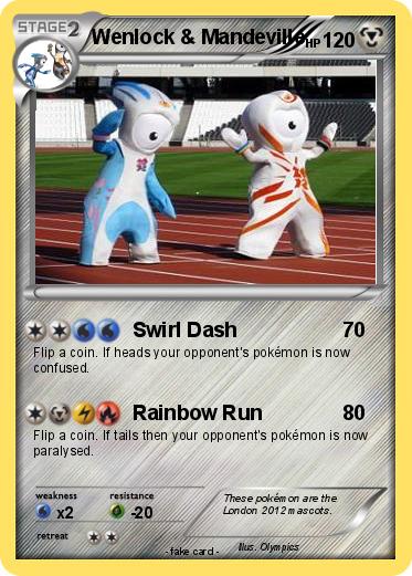 Pokemon Wenlock & Mandeville