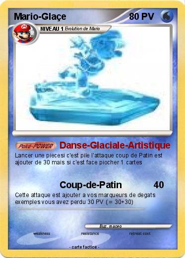 Pokemon Mario-Glaçe