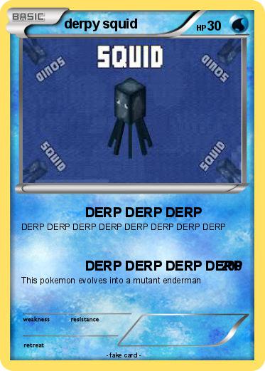 Pokemon derpy squid