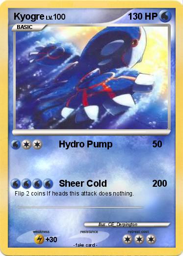 Pokemon Kyogre