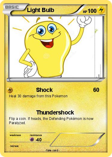 Pokemon Light Bulb