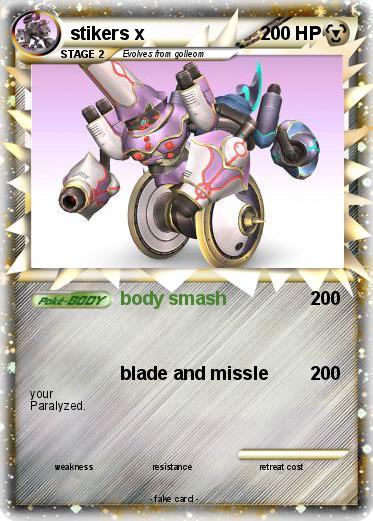 Pokemon stikers x