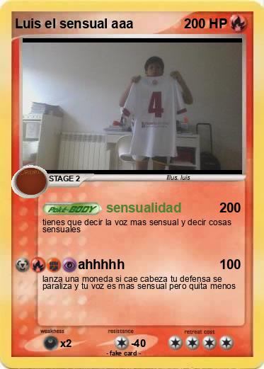 Pokemon Luis el sensual aaa