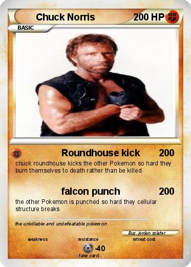 Pokemon Chuck Norris
