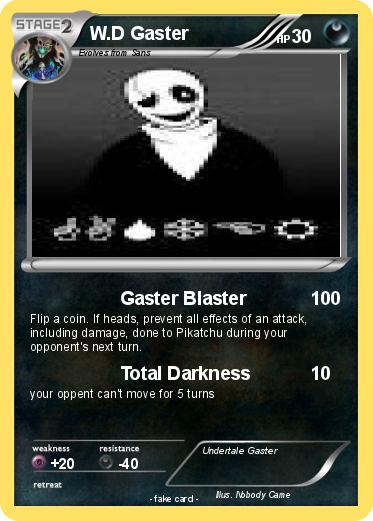 Pokemon W.D Gaster