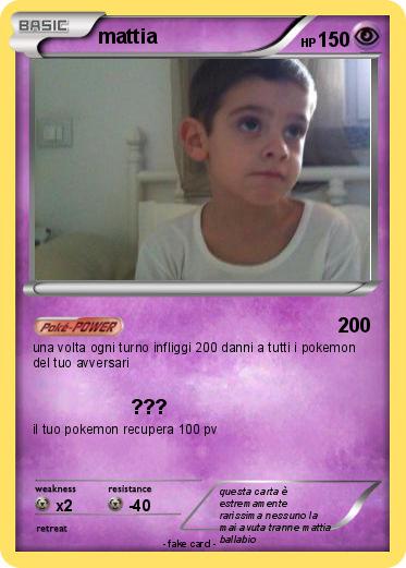 Pokemon mattia