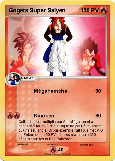 Pokemon Gogeta Super Saiyen